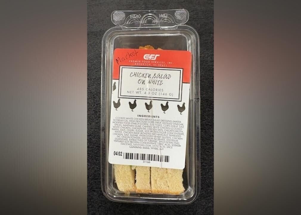 Chicken salad sandwich